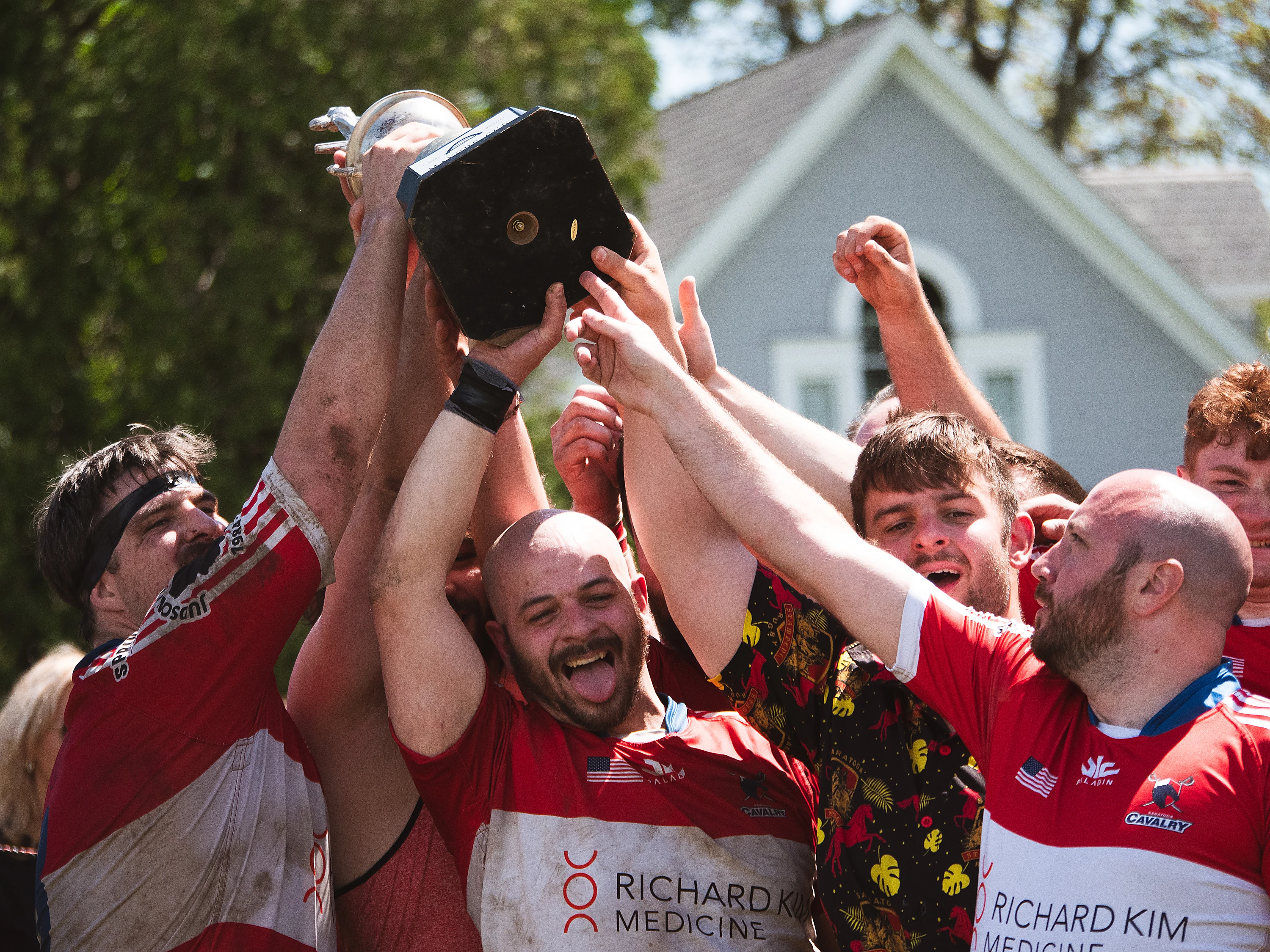 The Roar — Mayor's Cup raised, Saratoga vs Albany